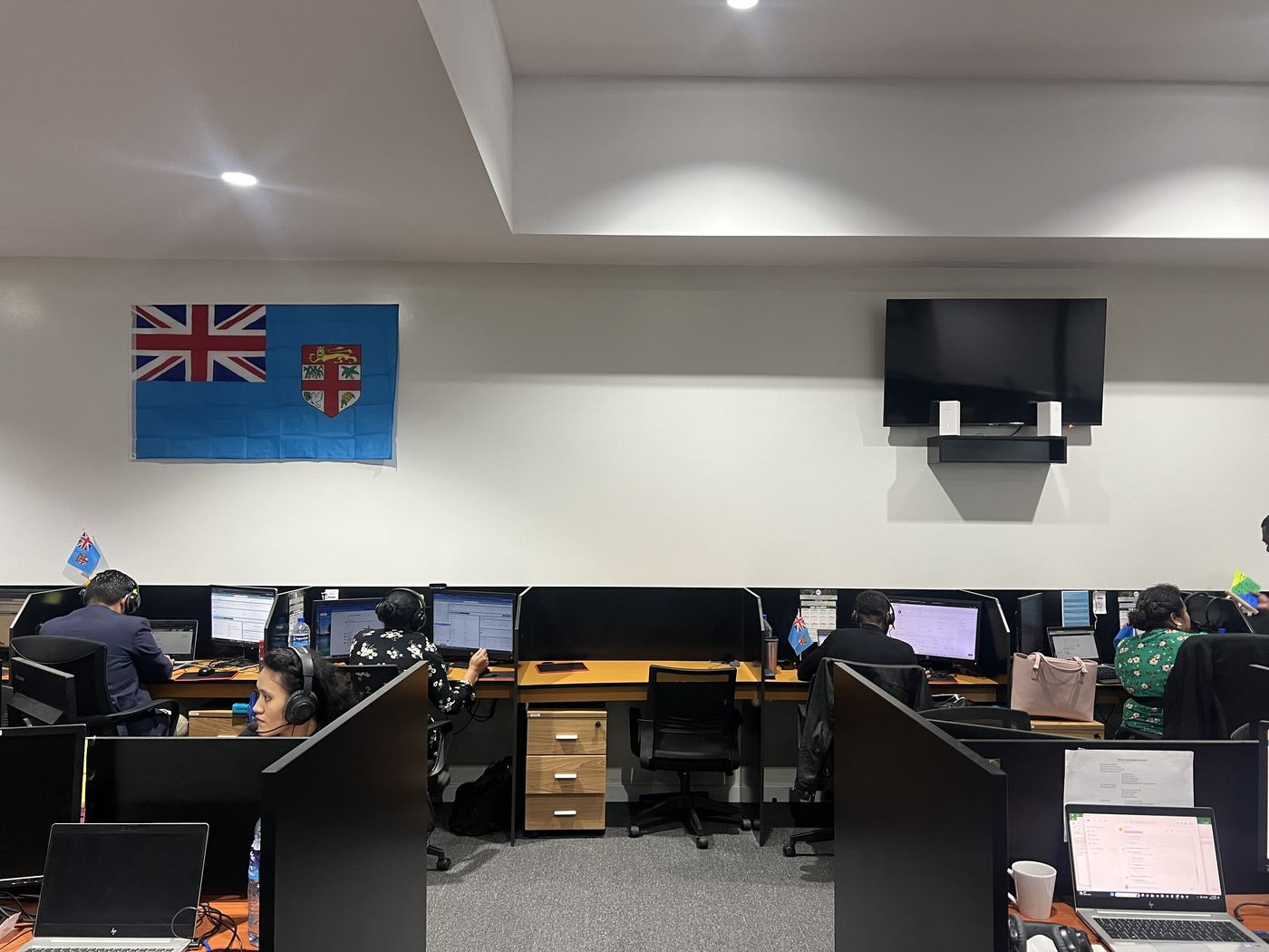 Live security, NexOutsource office, Suva